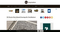 Desktop Screenshot of 123inspiration.com